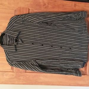 Claiborne men's size L long-sleeved Tailored cotton shirt button down